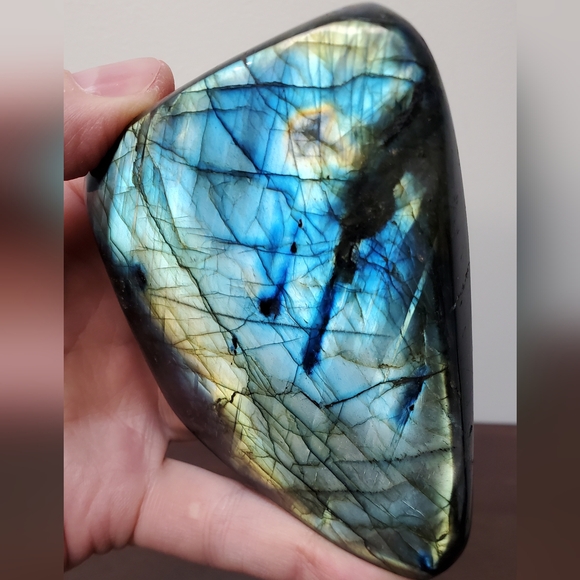 Labradorite Crystal Freeform 0.97 Pounds - Picture 7 of 13